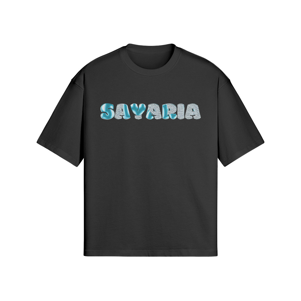 Oversized 'SAYARIA' T-Shirt Tiff X Iced