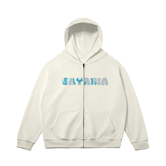 'SAYARIA' Oversized Zip Tiff X Iced Collection
