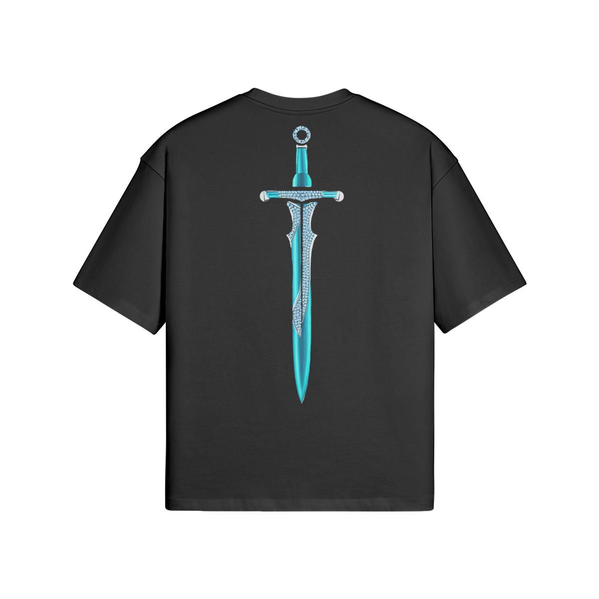 Oversized 'SayAria' Iced Sword T-shirt Tiff X Iced Collection